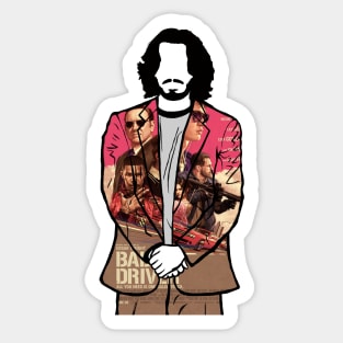 Edgar Wright director of Baby Driver Sticker